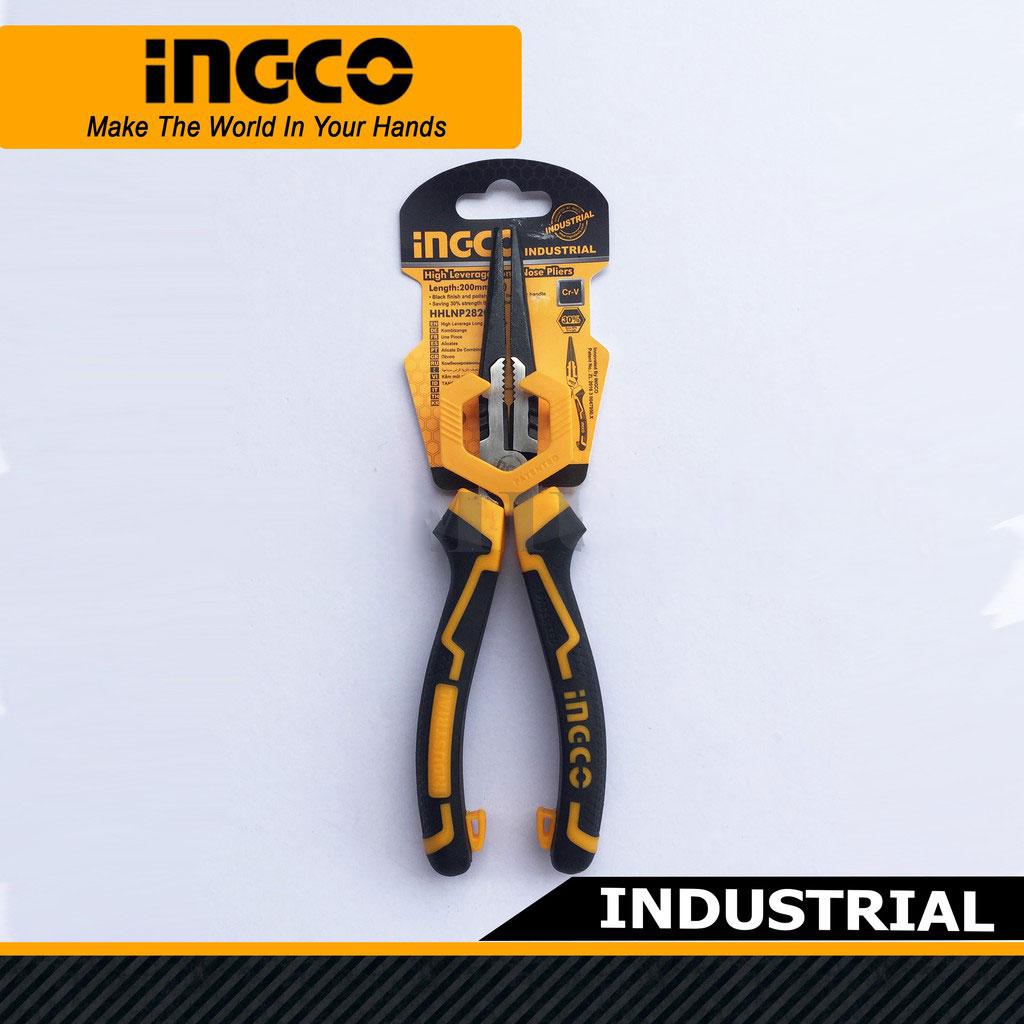 Kềm mũi nhọn mỏ dài Ingco HHLNP28200