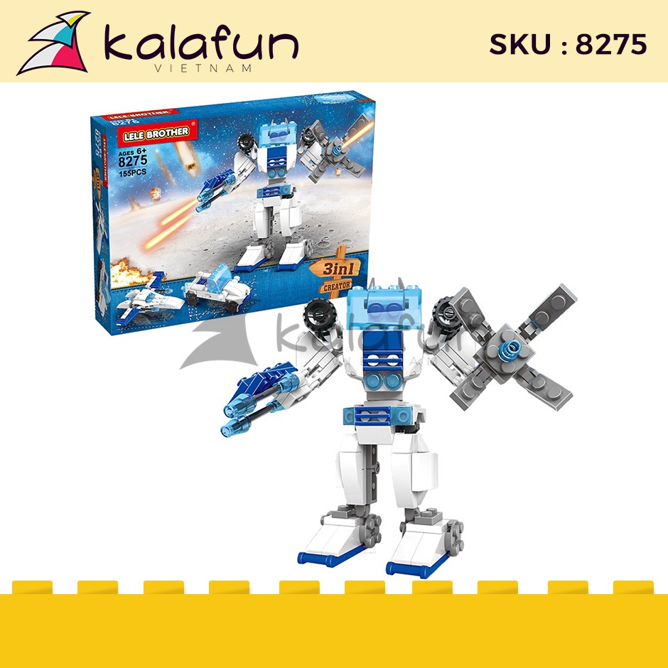 Đồ Chơi Lắp Ráp Ultra Magnus Lele Brother - Transformer Fighter 3in1 8275