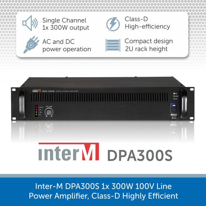 Amply - Amplifier Inter-M DPA-300S