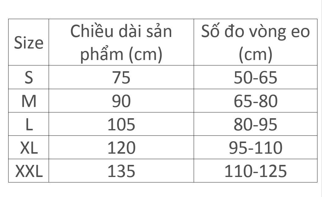 Đai lưng cao cấp PresiTom VP-ĐTL-Q1