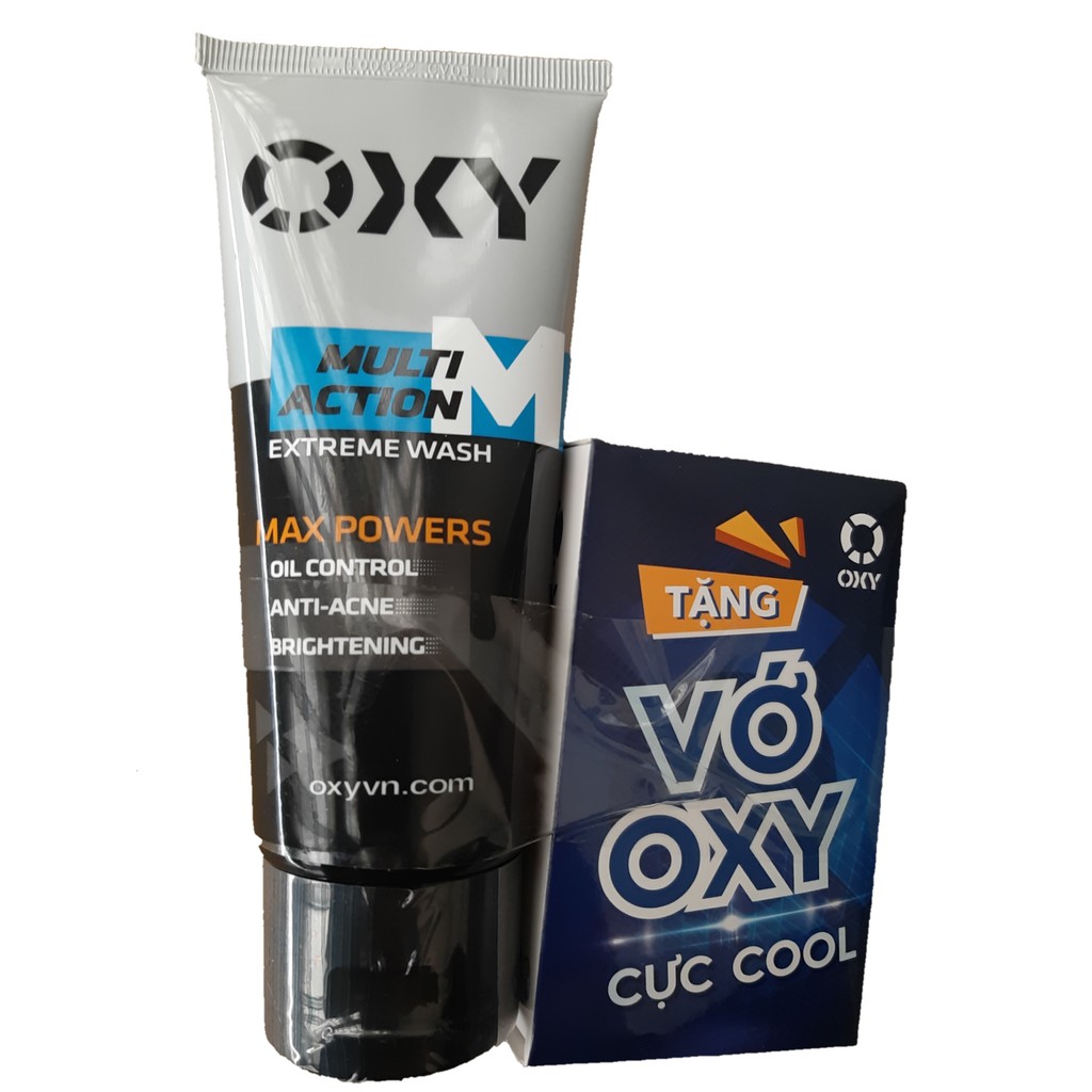 Kem Rửa Mặt Đa Tác Động Oxy Multi Action Extreme Wash 100g