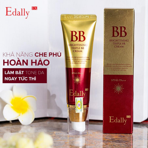Kem Nền Edally BB Brightening Triple Cream SPF41/PA+++ 50ml