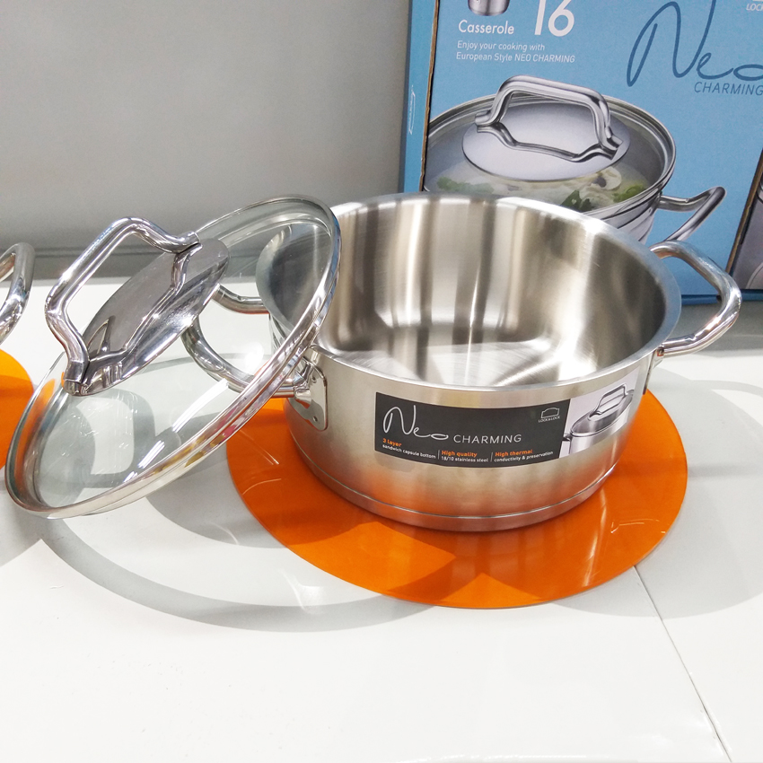 NỒI INOX LOCK&LOCK NEO CHARMING LCM3202