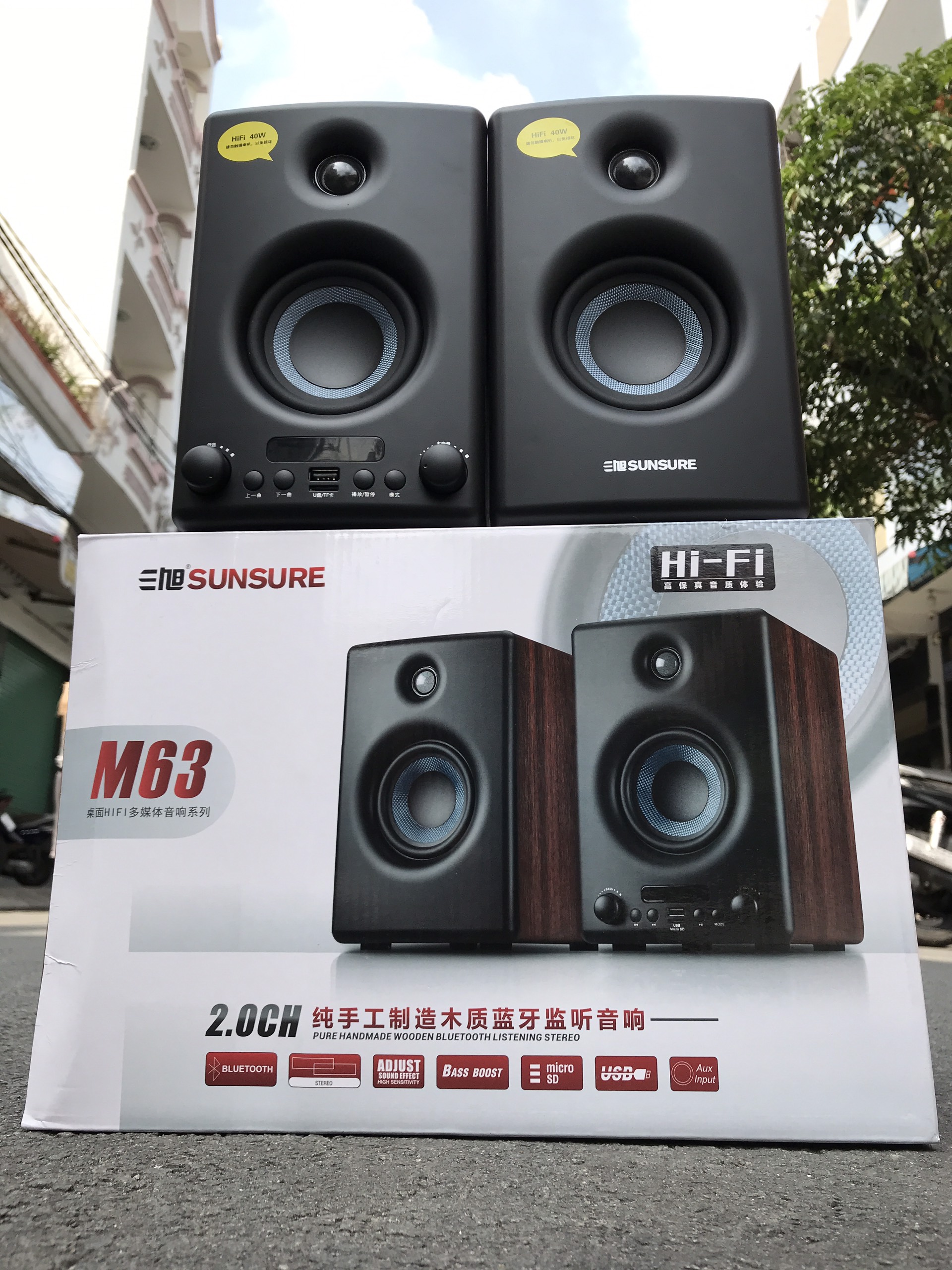 Loa Vi Tính Sunrise M63