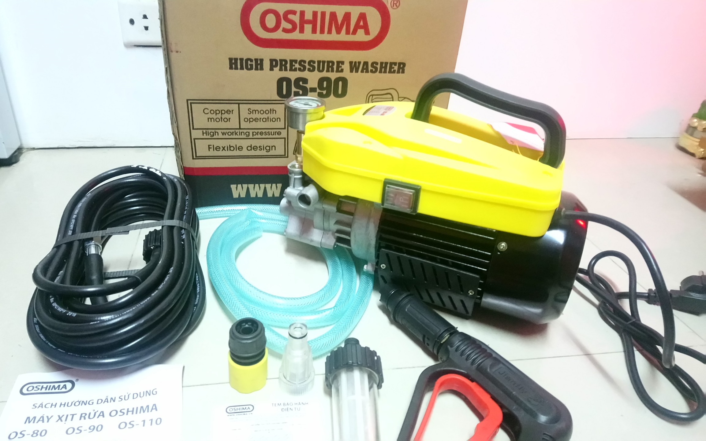 MÁY XỊT RỬA OSHIMA OS90