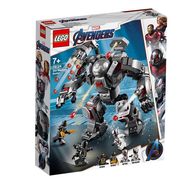 Đồ chơi lắp ráp Lego Super Heroes 76124 - Chiến Giáp Siêu Anh Hùng Đại Chiến