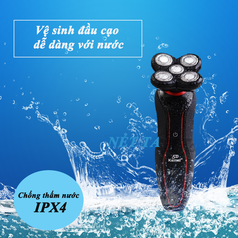 Máy cạo râu 5D Kemei KM6181