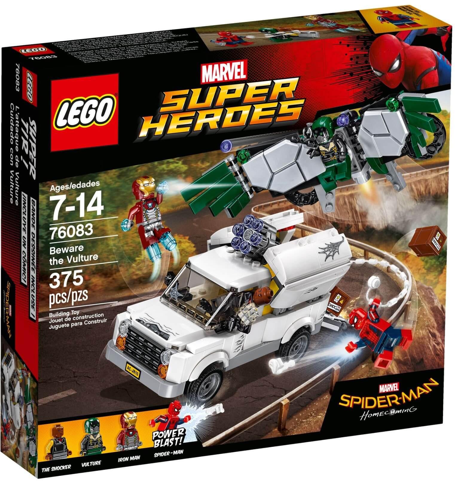 Đồ chơi mô hình Lego Super Heroes – Cẩn thận với Vulture 76083 (375 mảnh ghép)