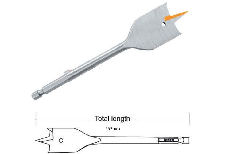 MŨI KHOAN GỖ ĐẦU DẸP INGCO DBW2212201
