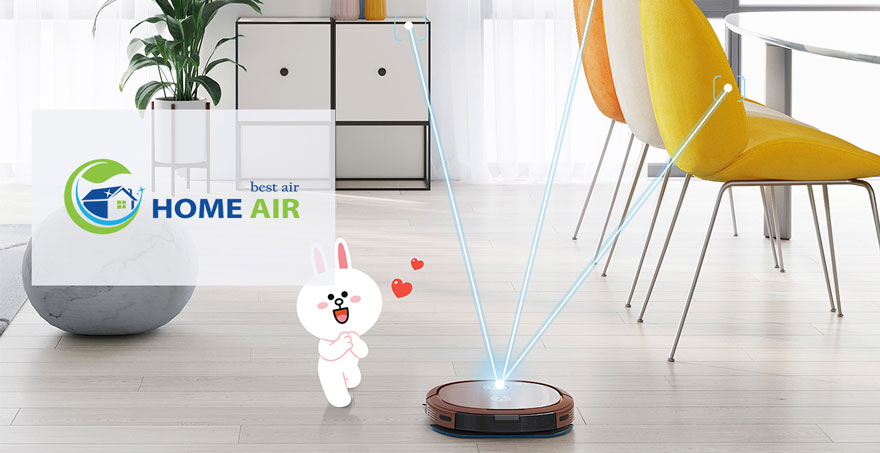 ROBOT HÚT BỤI ECOVACS DEEBOT U3 LINE FRIENDS
