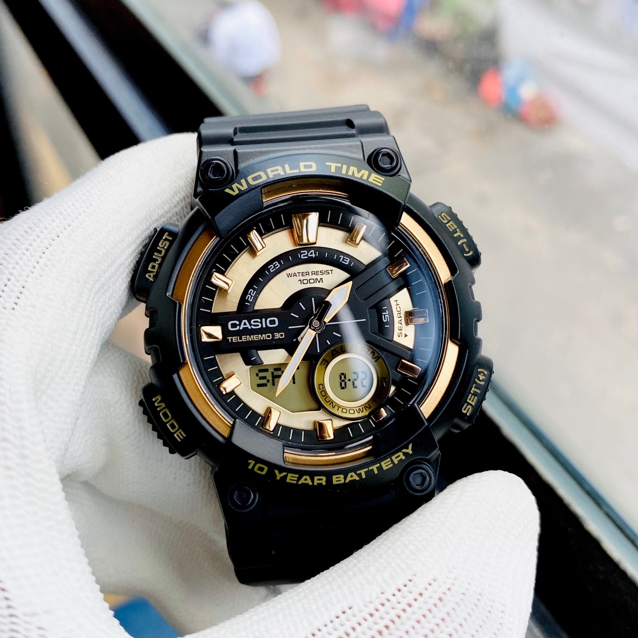 Đồng Hồ Nam Casio AEQ-110BW-9AVDF