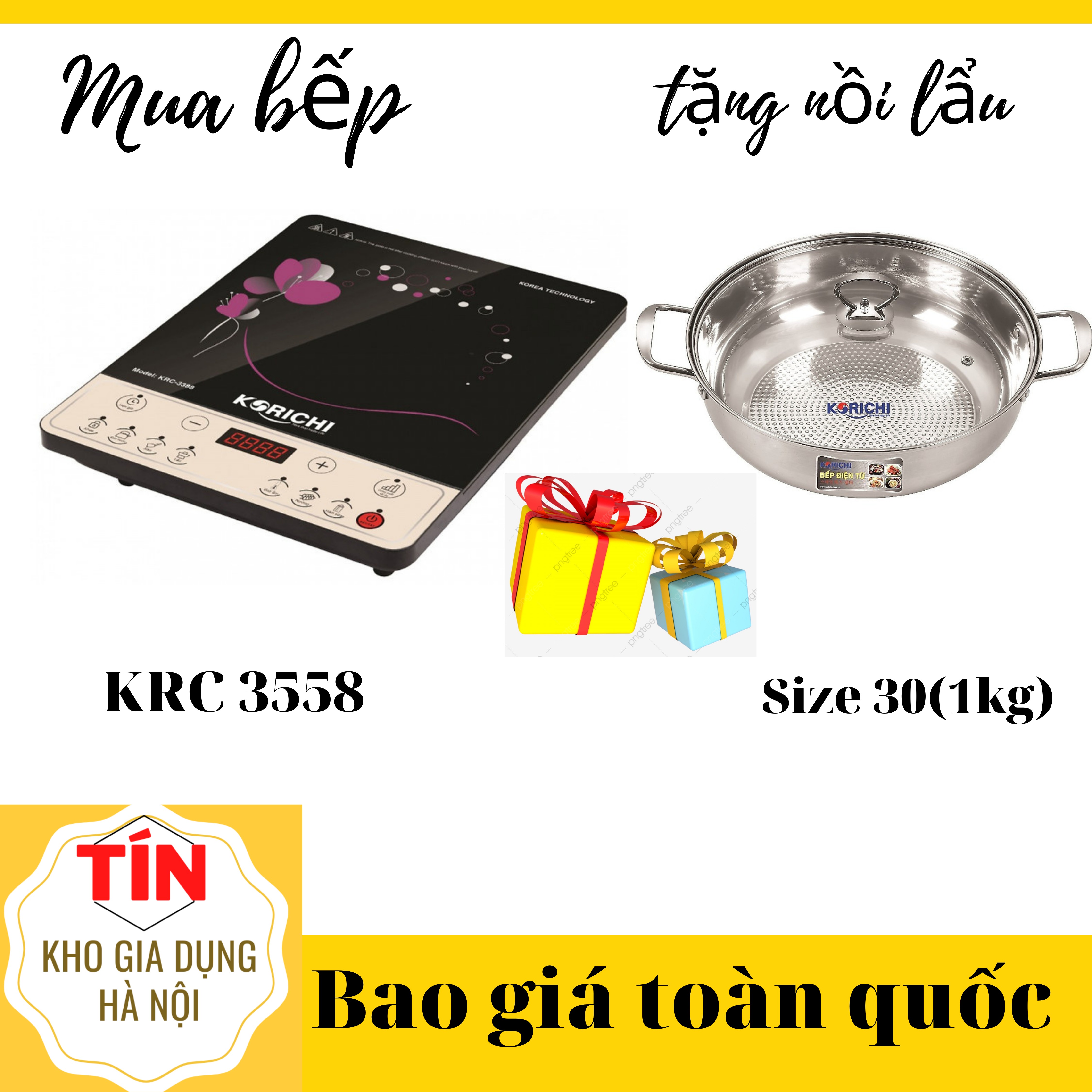 Bếp điện từ KORICHI KRC-3558
