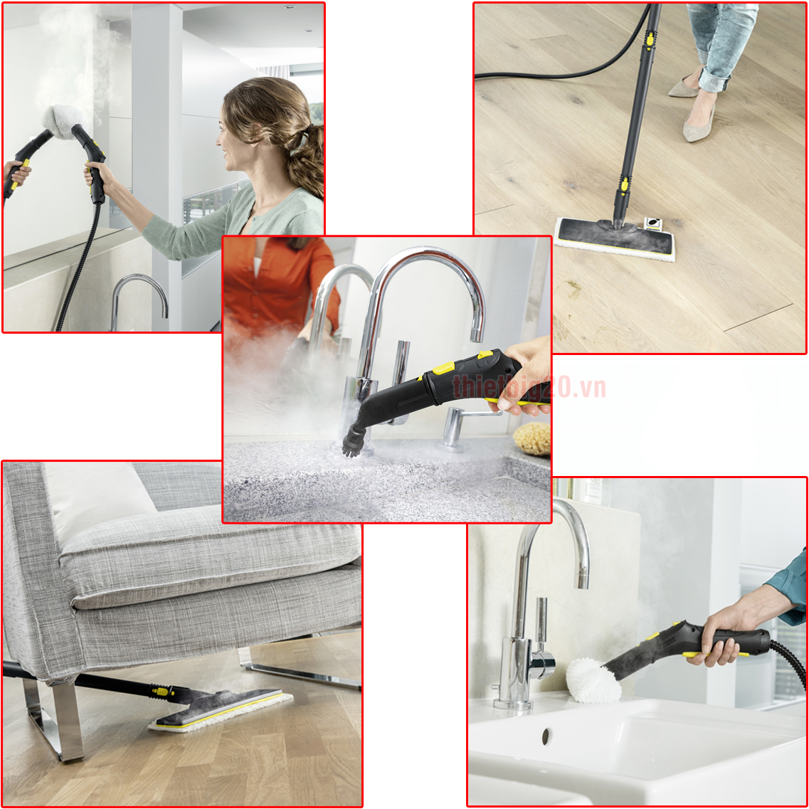 MÁY LÀM SẠCH KARCHER SC4 EASYFIX IRON