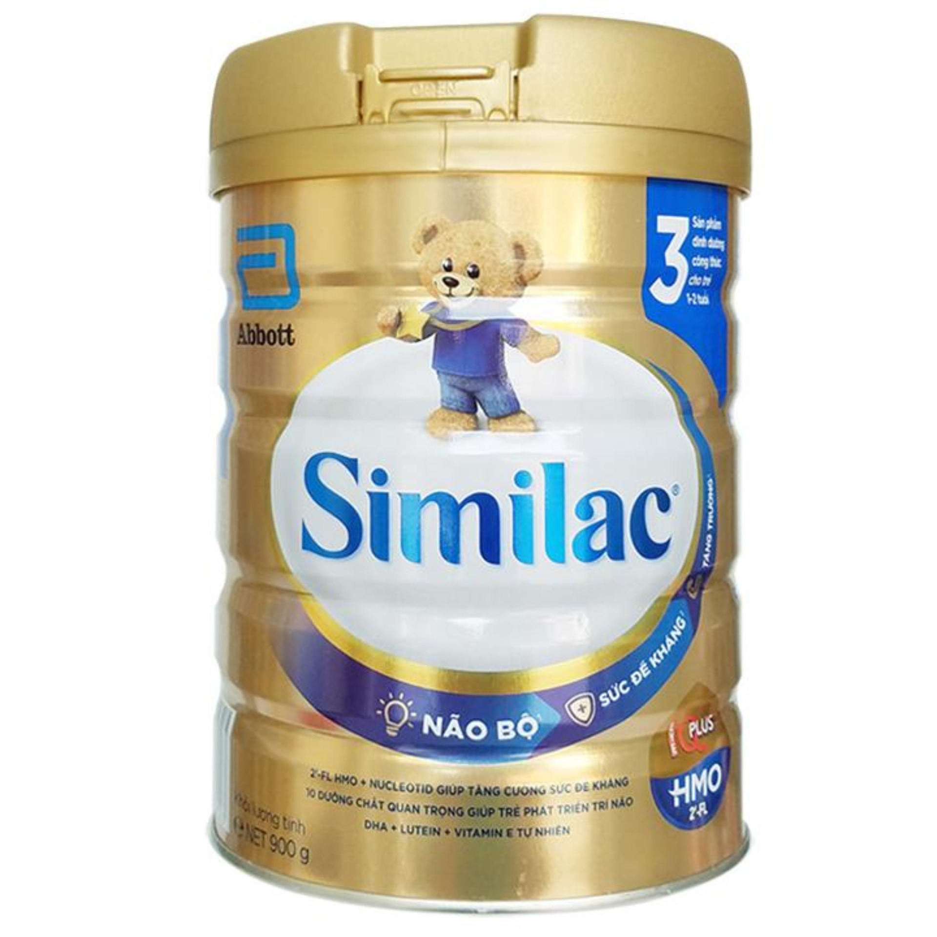 Combo 2 Lon Sữa Bột Similac 3 (1-2 tuổi) 900g