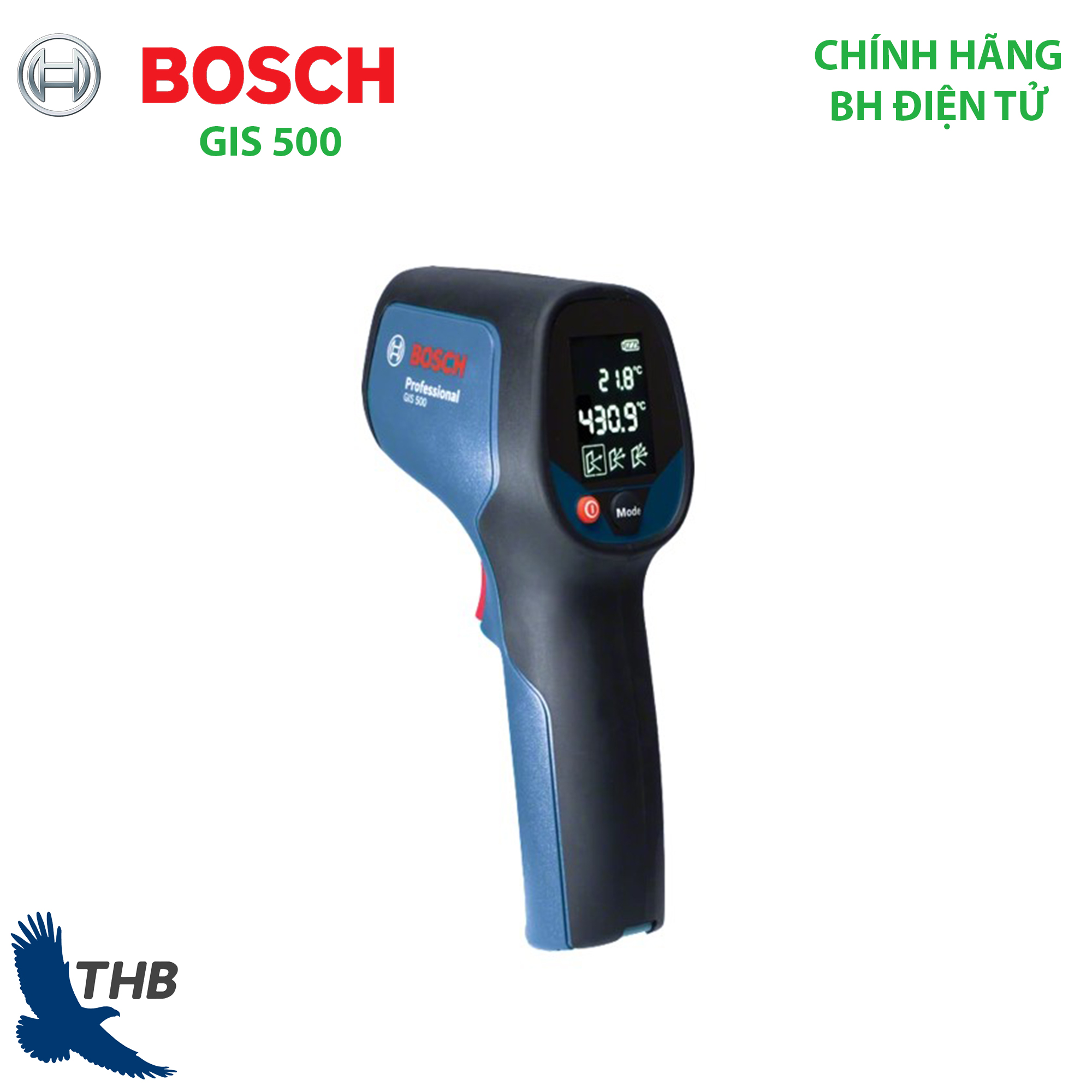 MÁY ĐO NHIỆT ĐỘ BOSCH GIS 500