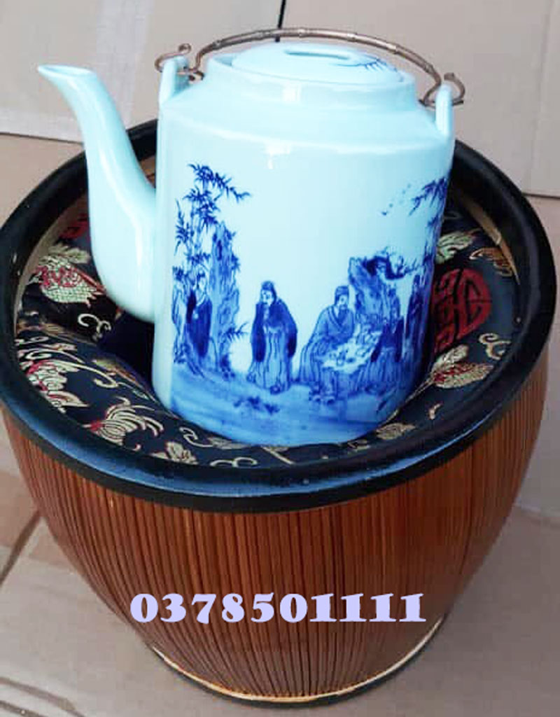 Cốc gốm sứ Bát tràng 450ml