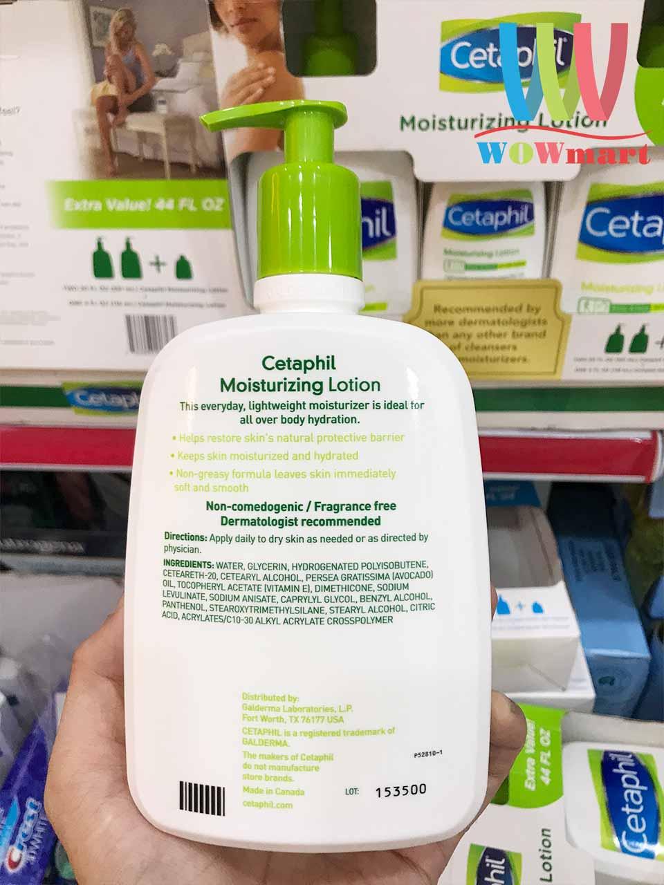 Sữa dưỡng ẩm toàn thân Cetaphil Lotion 591ml