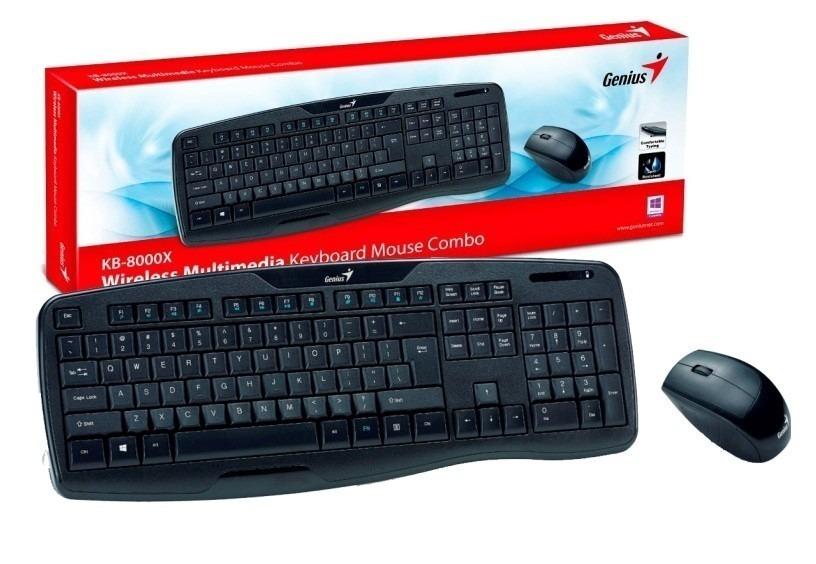 Bộ bàn phím chuột Genius KB-8000X