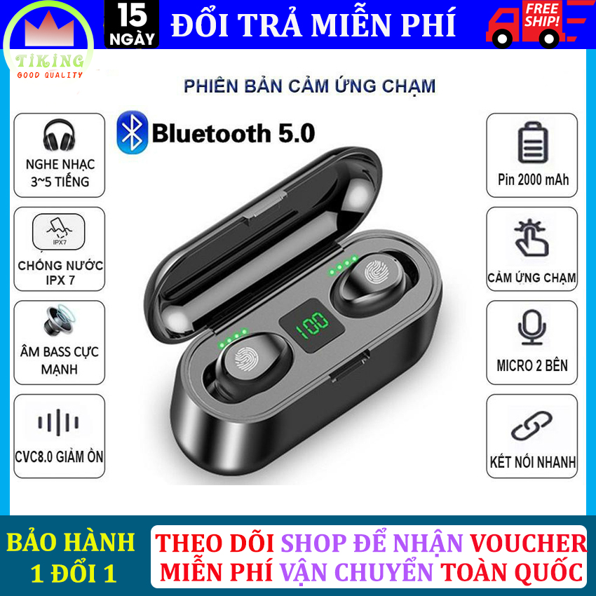 Tai nghe Bluetooth AMOI F9 V5.0