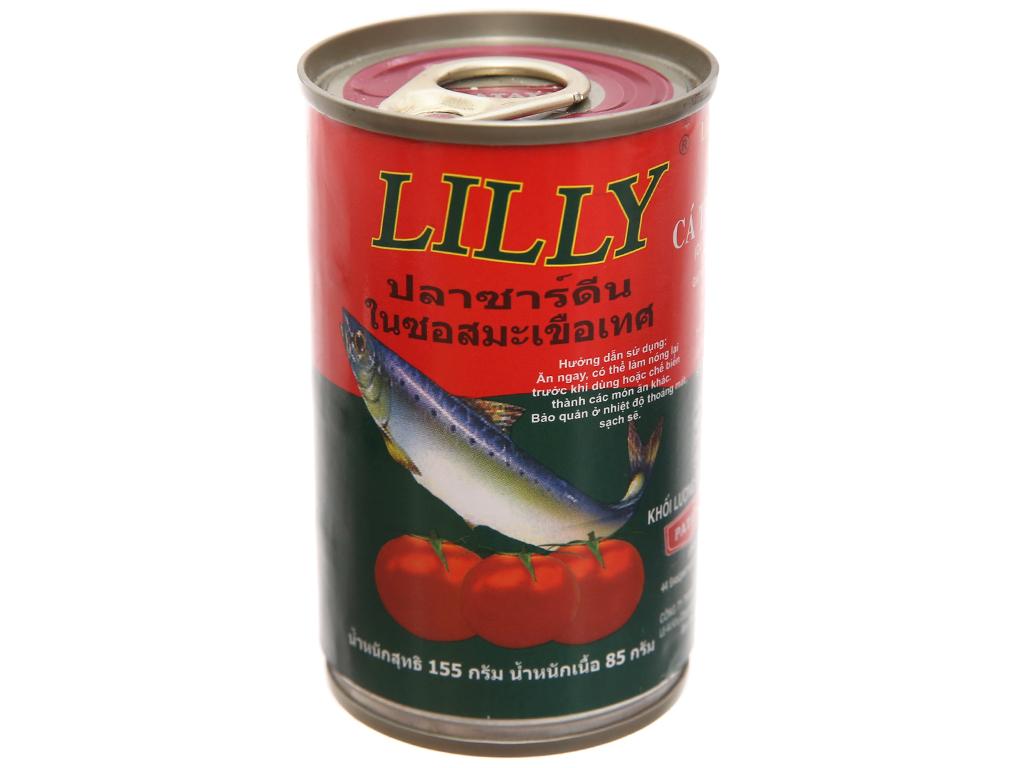 Combo 10 Hộp Cá trích sốt cà Lilly 155G