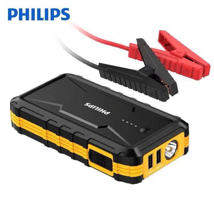 Kích nổ kiêm pin sạc dự phòng dùng cho ô tô Philips DLP8086N 10000mAh