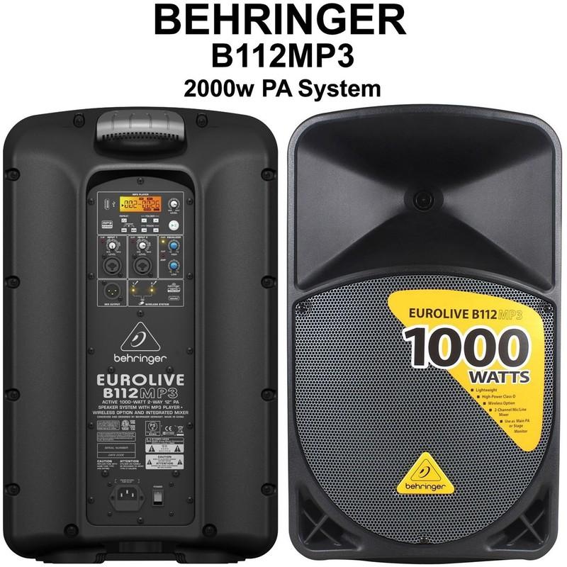 LOA ACTIVE BEHRINGER B112MP3