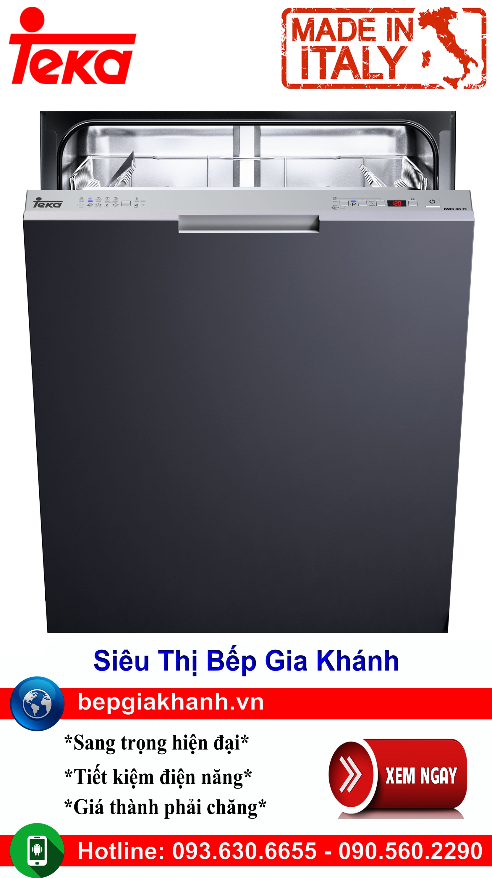 Máy rửa chén Teka DW8 80 FI