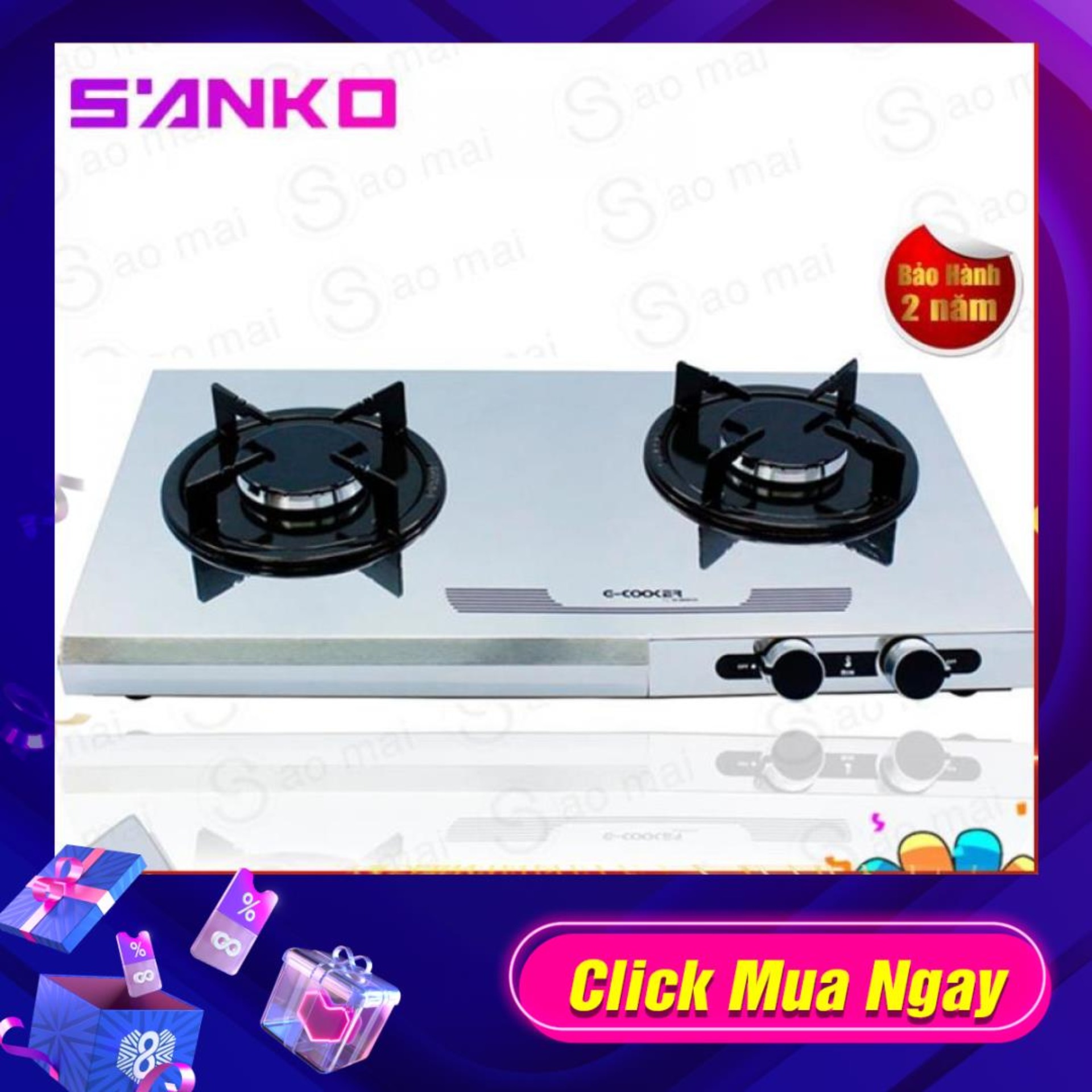 Bếp Gas Sanko G-cooker 9VS/9YG/9YS