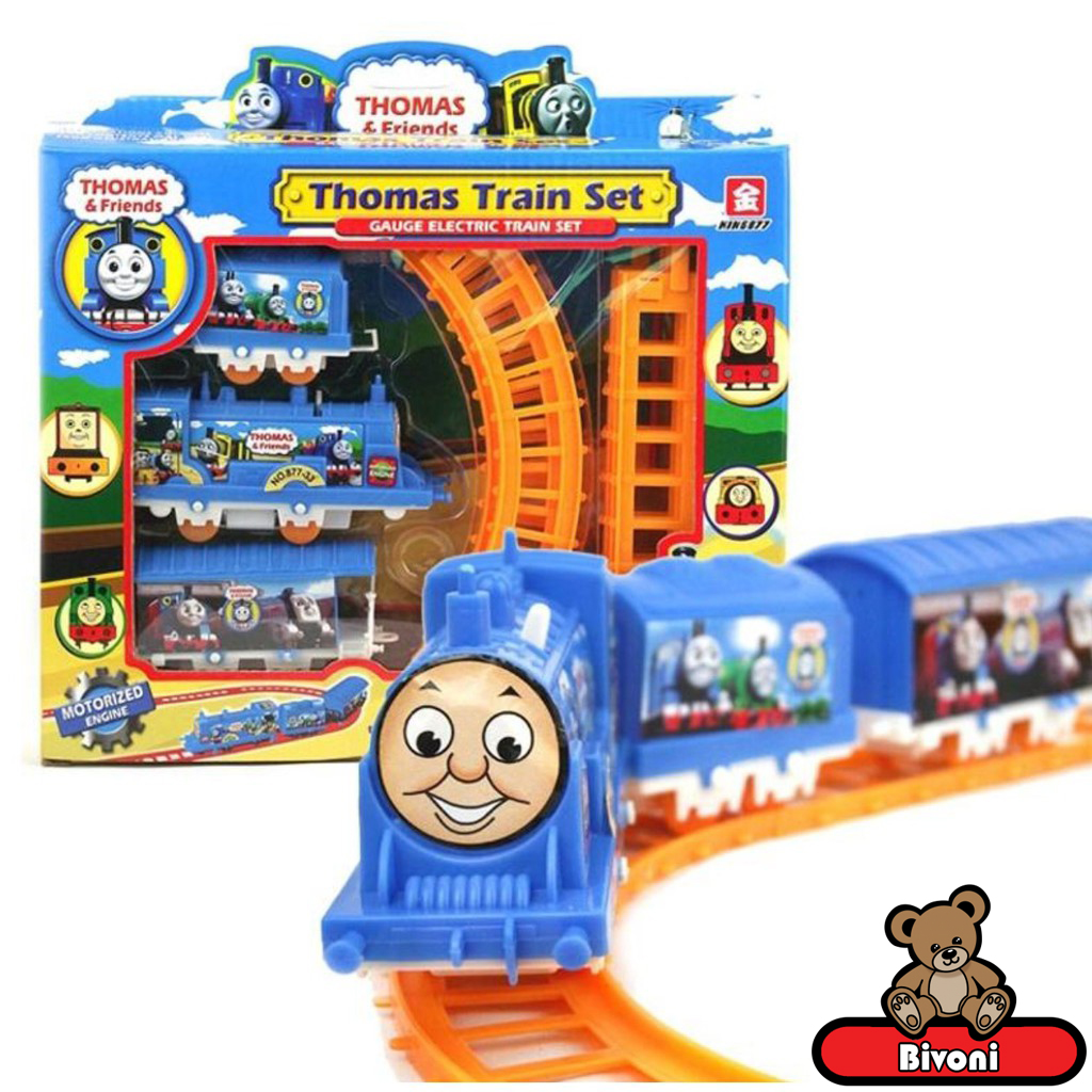 Đồ Chơi Tàu Hỏa Thomas Vui Nhộn Có Đường Ray Siêu Hot TM01