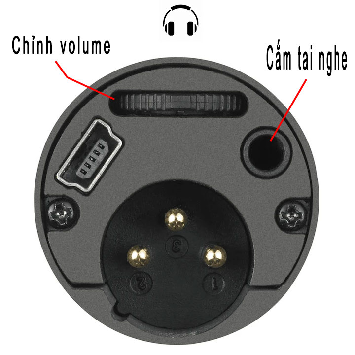 Micro thu âm Condenser USB Audio Technica AT2005USB