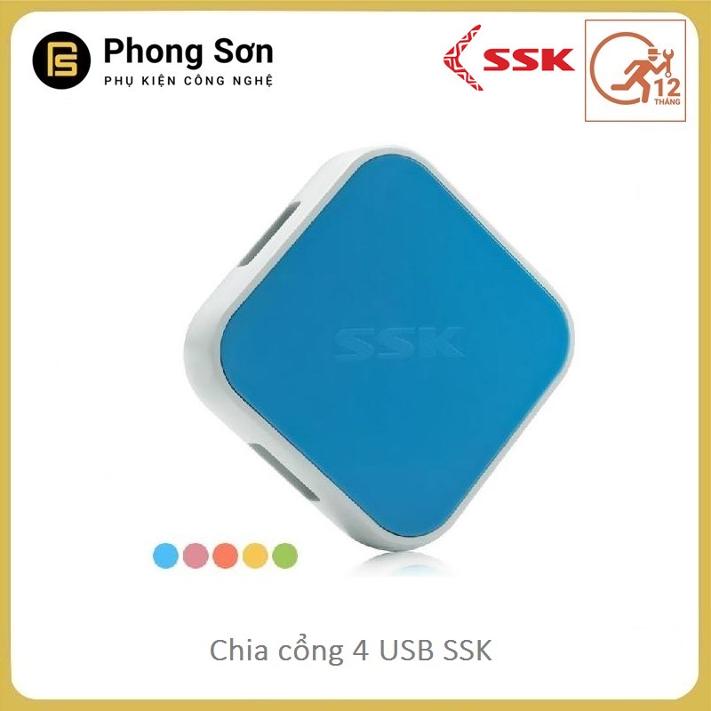 BỘ CHIA 4 CỔNG USB SSK SHU029