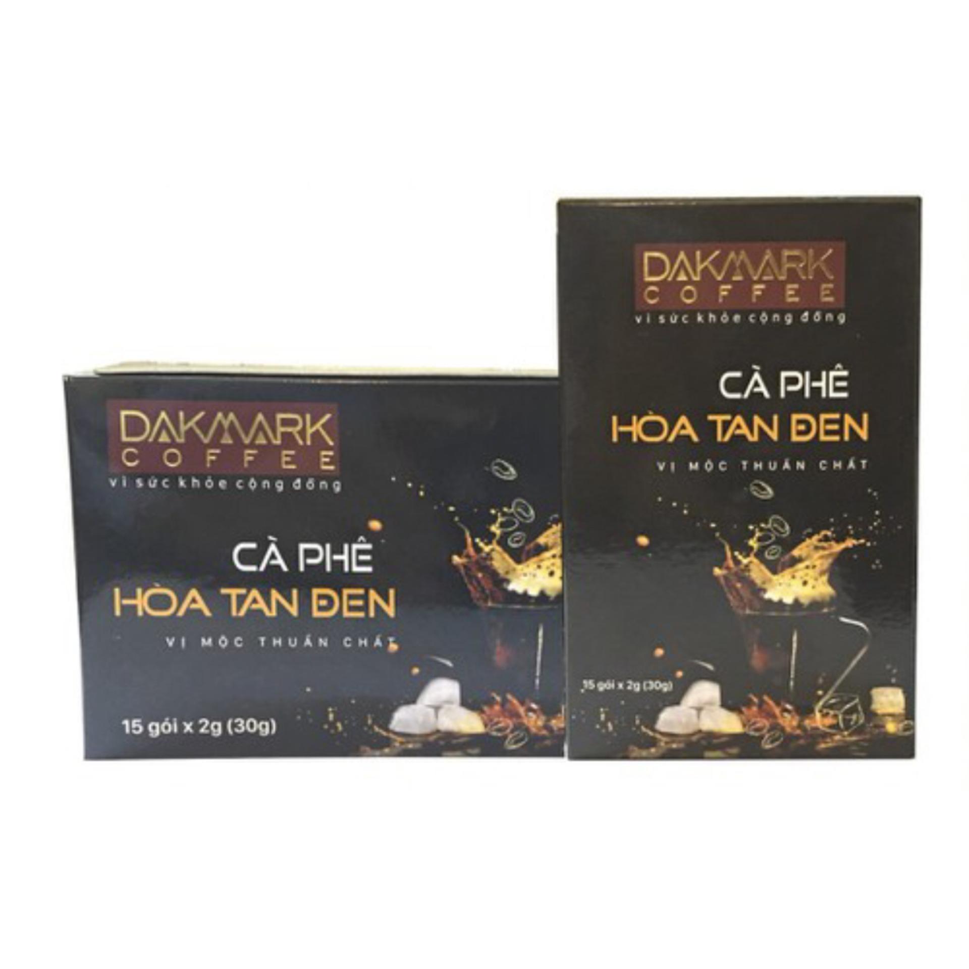 Cà phê đen hòa tan Dakmark