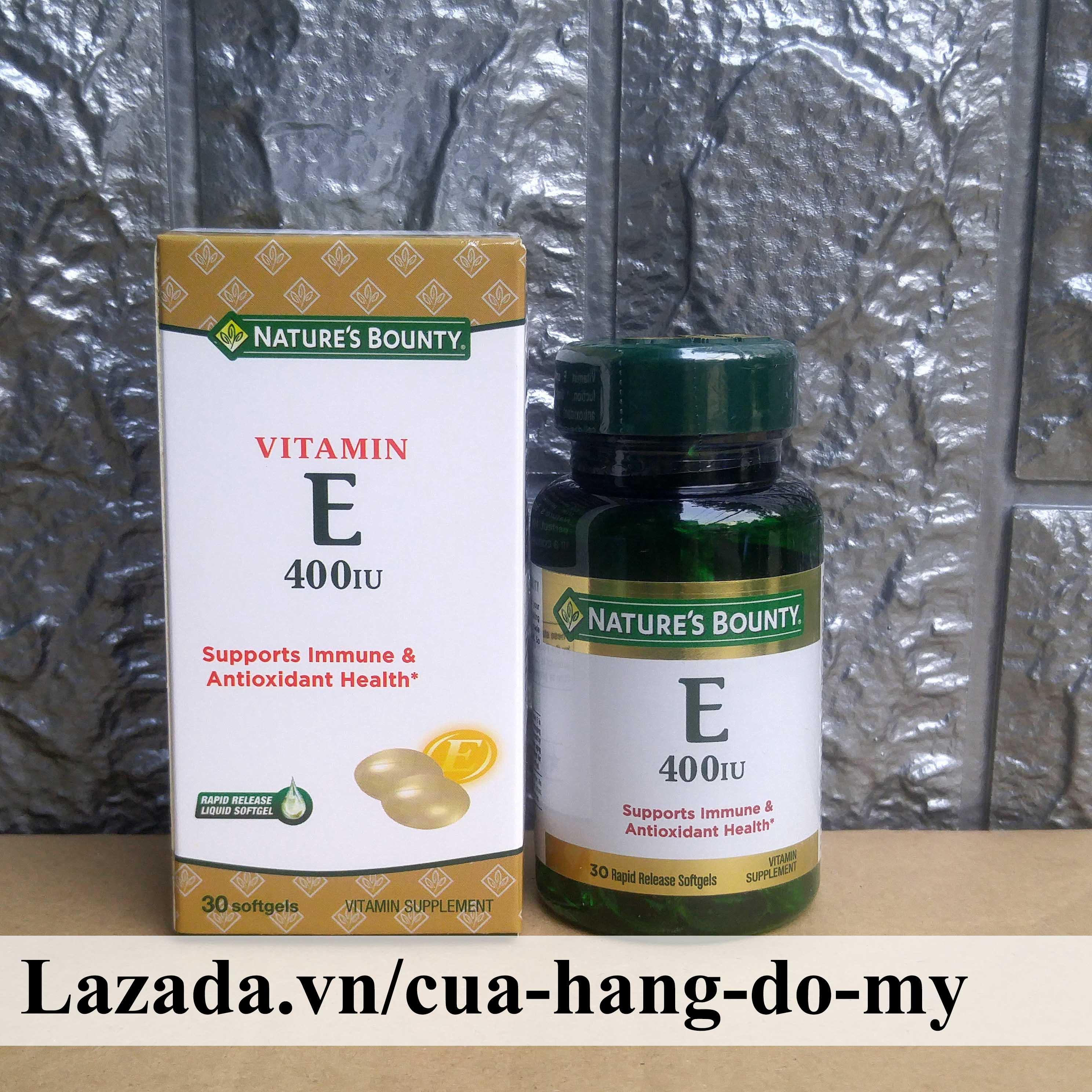 Viên uống vitamin E 400IU 30 viên