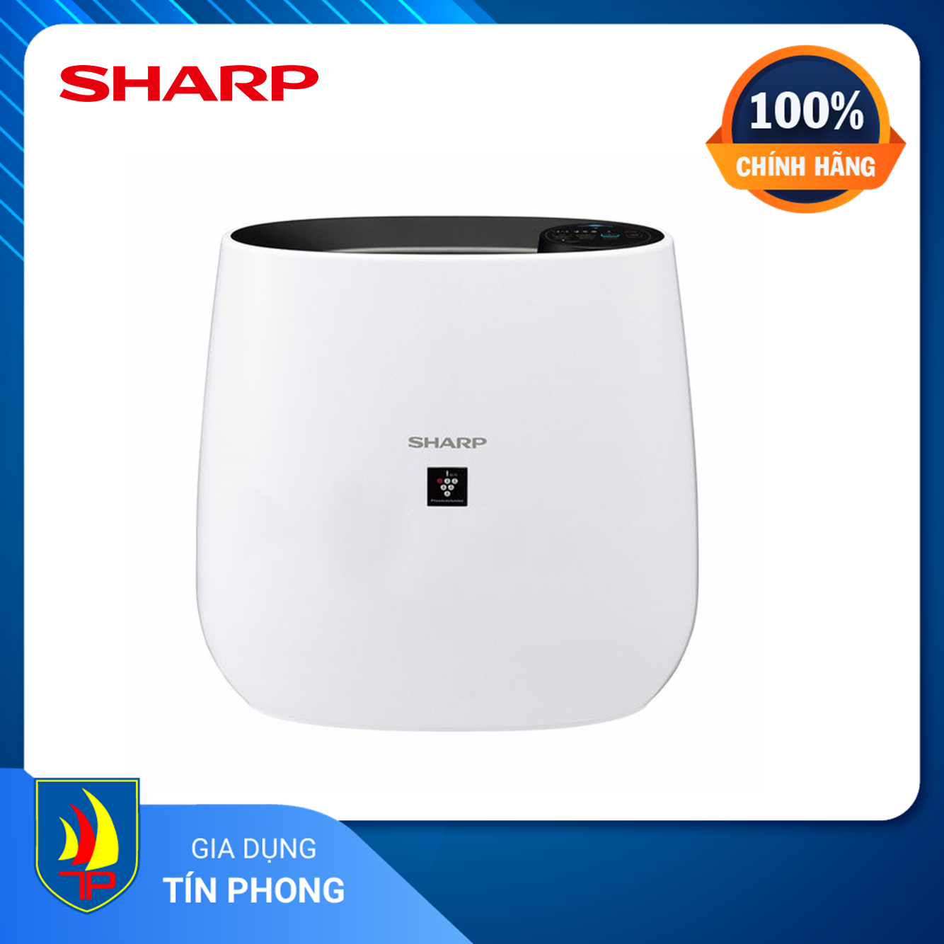 MÁY LỌC KHÔNG KHÍ SHARP J30E-B. 3 tốc độ quạt, công suất 50 W dùng cho phòng có diện tích nhỏ hơn 23 m2. Sử dụng bộ lọc Hepa cao cấp, diệt sạch 99.97% bụi bẩn, phấn hoa, nấm mốc.