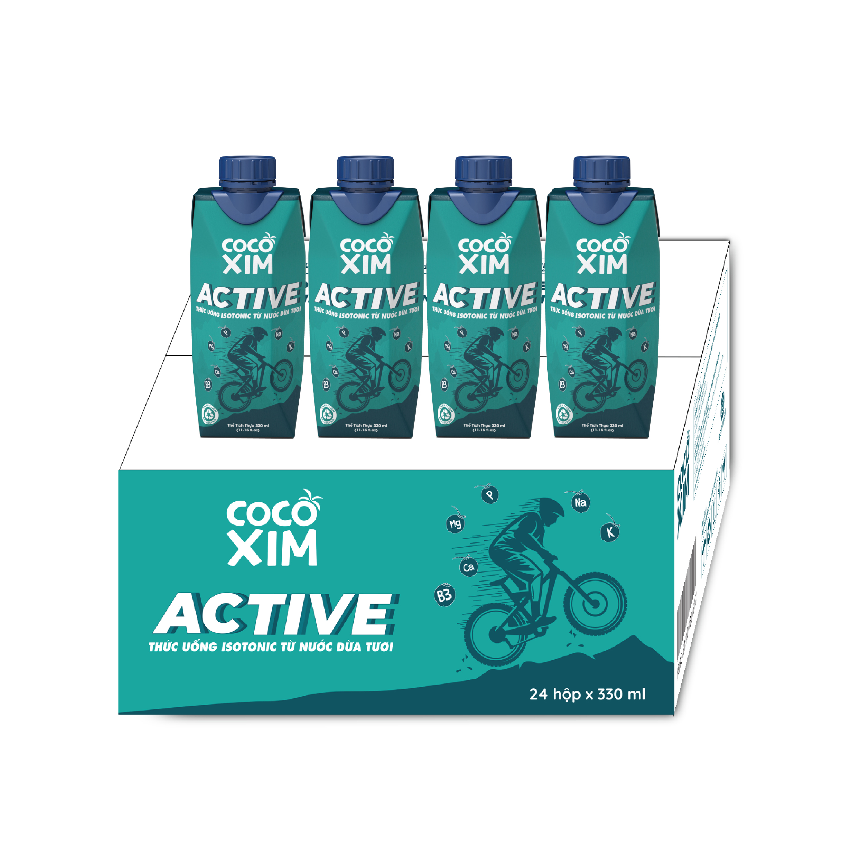 Nước dừa COCOXIM Active 330ml