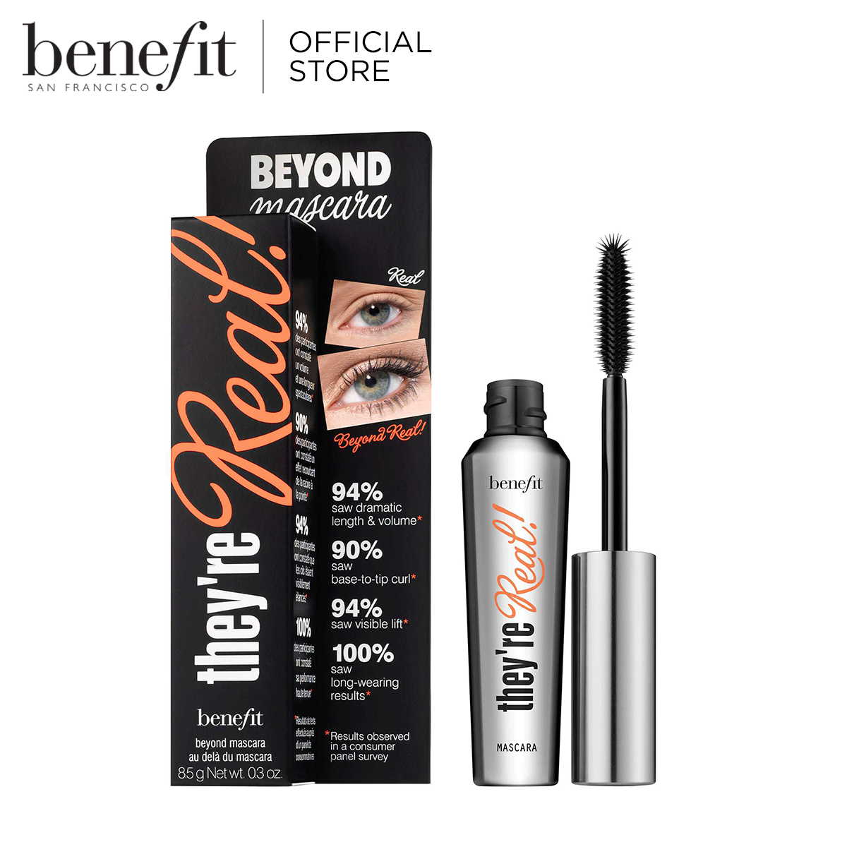 Mascara Benefit They’re Real Fullsize