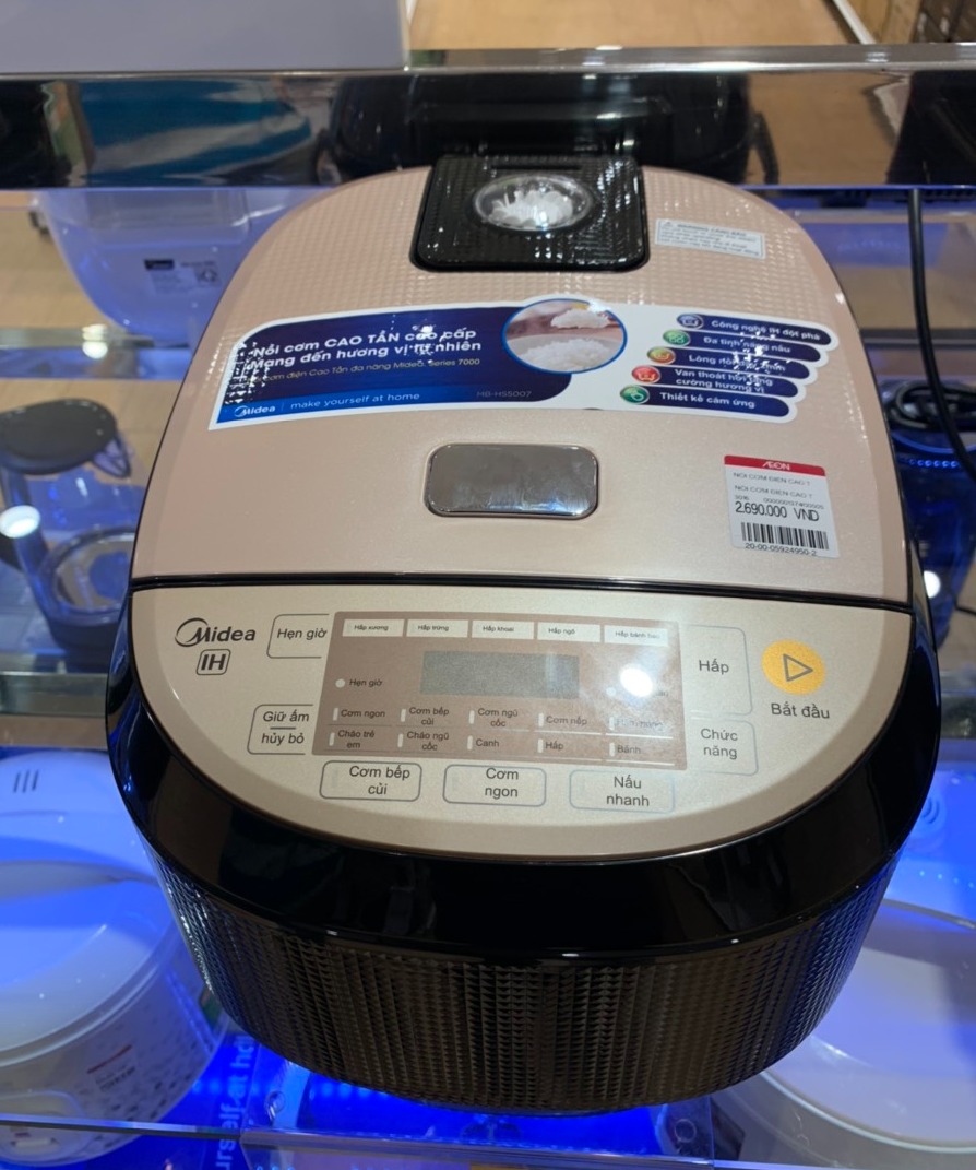 Nồi cơm điện Midea MB-HS5007 1.8L