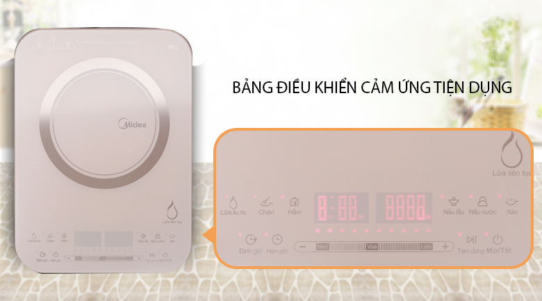 Bếp điện từ Midea MI-T2117DA