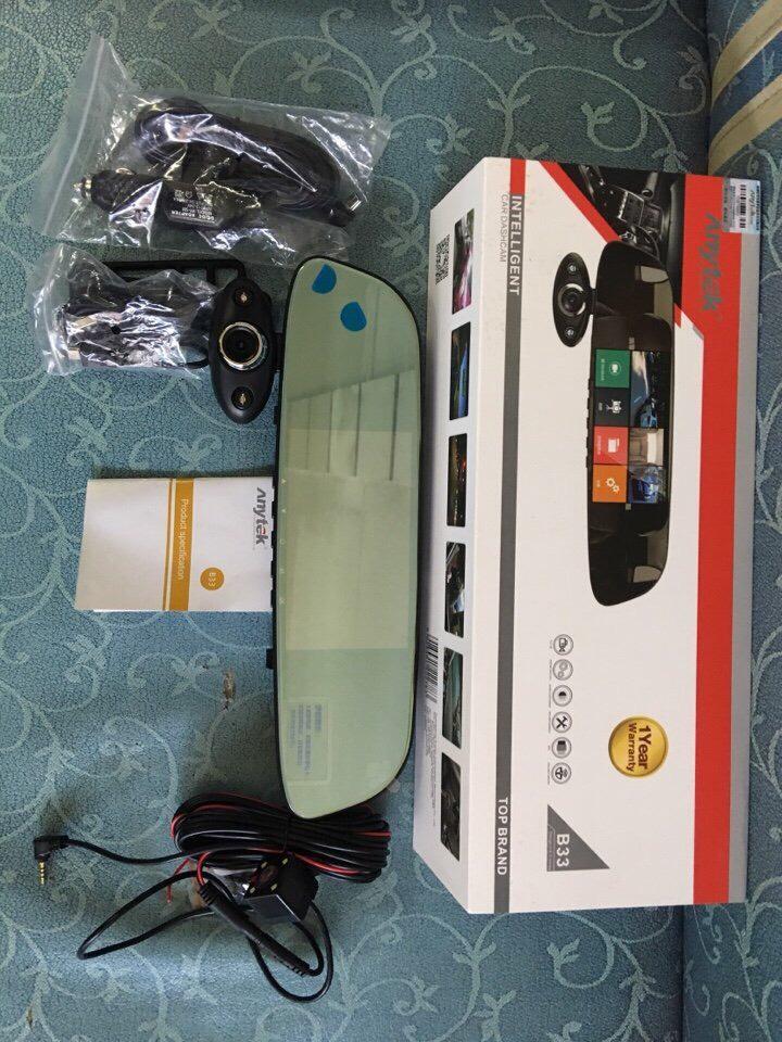 Camera Hành Trình Gương Anytek B33