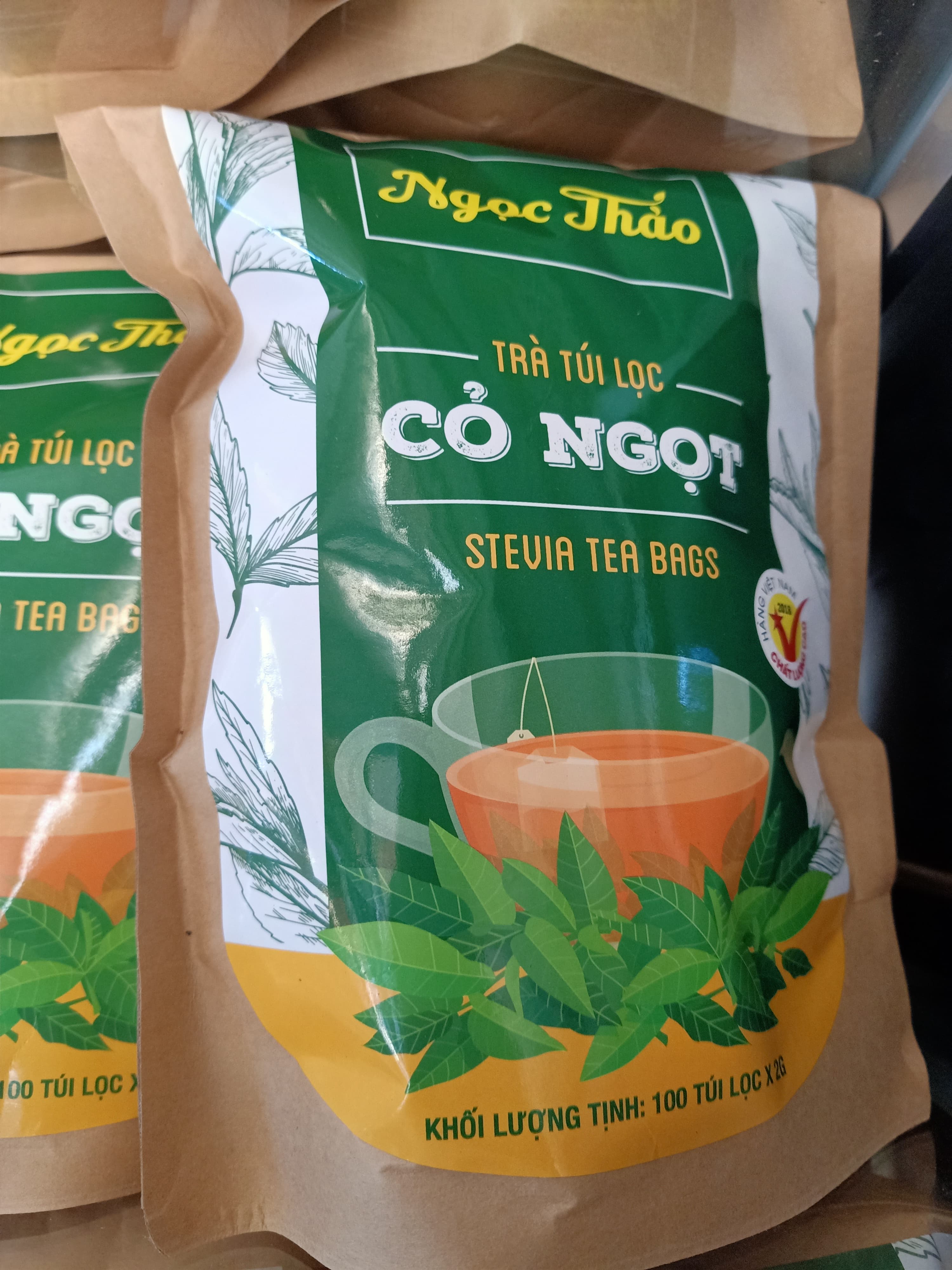 Trà Cỏ Ngọt Ngọc Thảo combo 10 gói