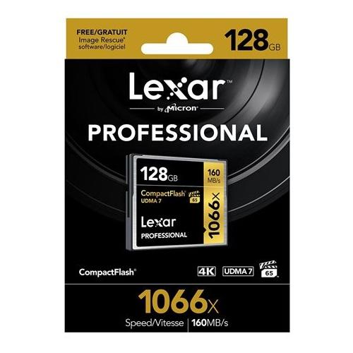 Thẻ Nhớ CompactFlash Lexar Professional 1066X 128GB 160MB/s