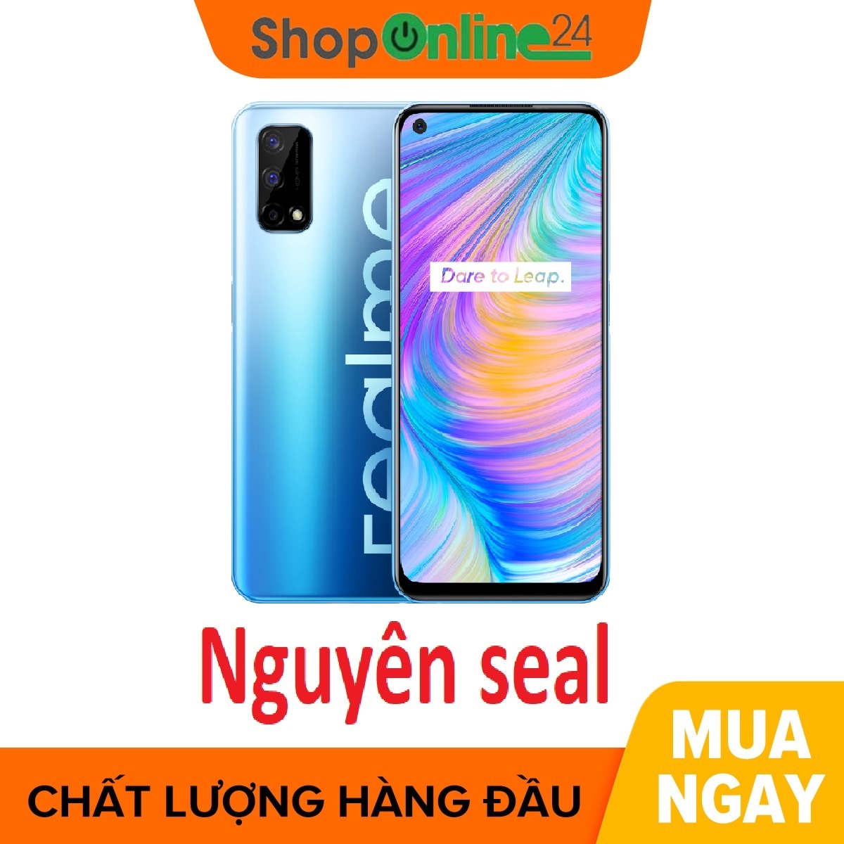 [Trả góp 0%]Điện thoại Realme Q2 4/128Gb - Hàng nhập khẩu