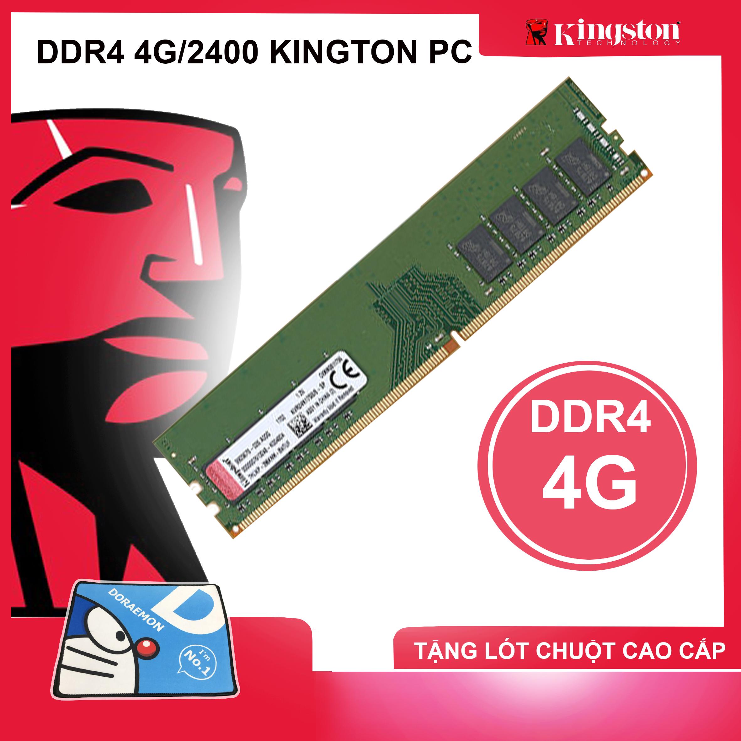 RAM Kingston 4GB DDR4 Bus 2400Mhz Non-ECC KVR24N17S8/4