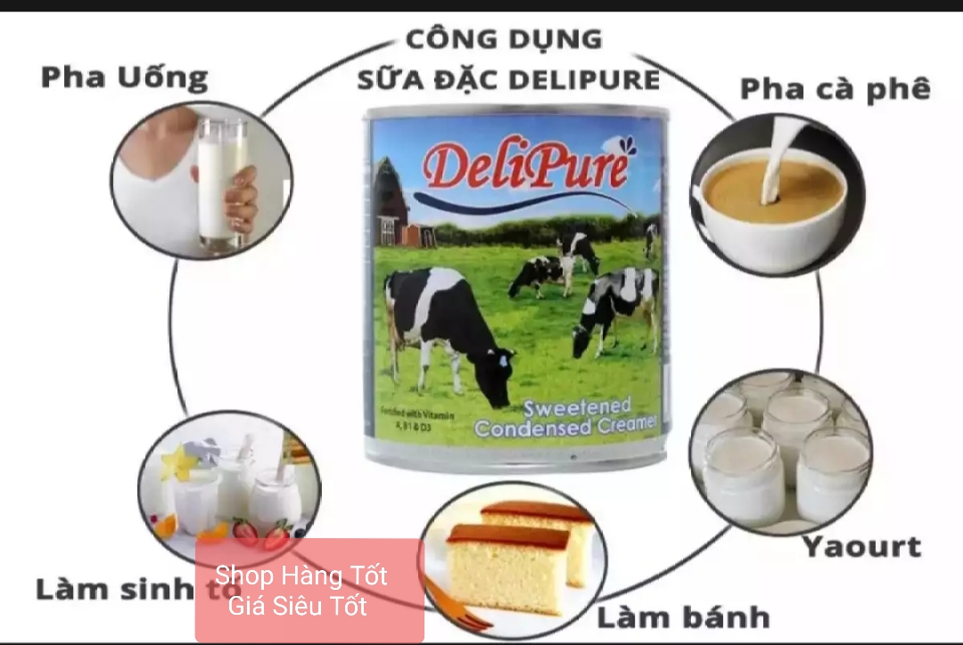 Sữa đặc Delipure 1kg