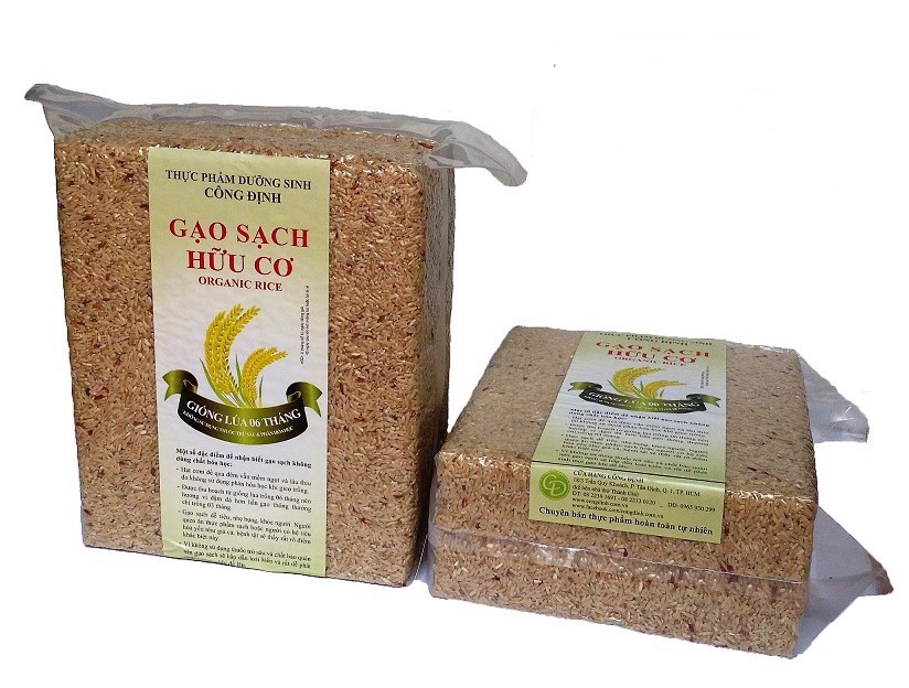 Gạo lức hữu cơ Campuchia