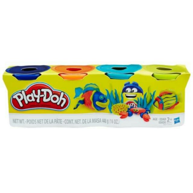 BỘT NẶN PLAY-DOH 23241 4 MÀU