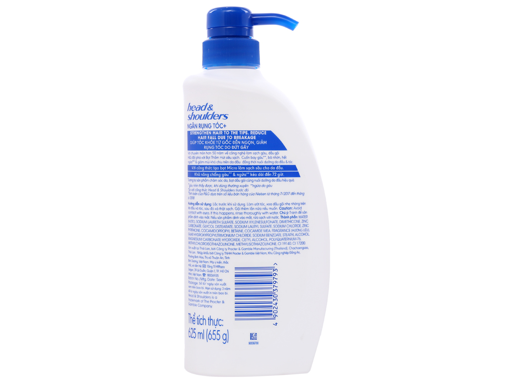 Dầu gội Head & Shoulders Dưỡng Chất Ngăn Rụng Tóc