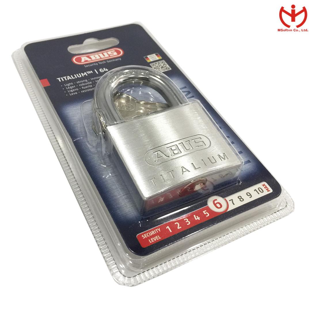 Khóa Titalium Abus 64TI/50