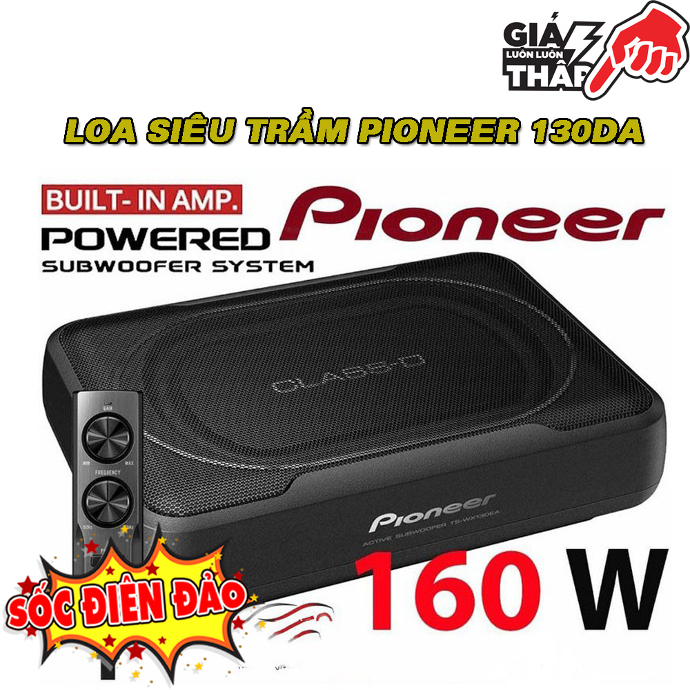 Loa sub gầm ghế ô tô Pioneer TS-WX130DA