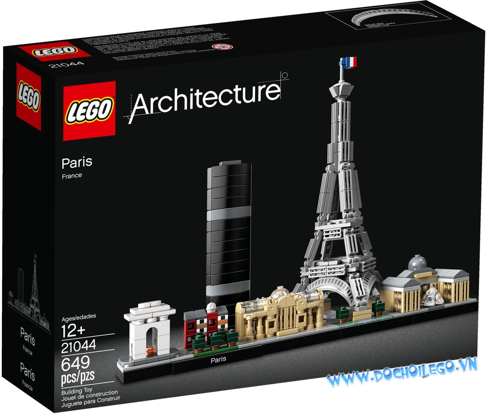 Lego Architechture 21044 Thành Phố Paris